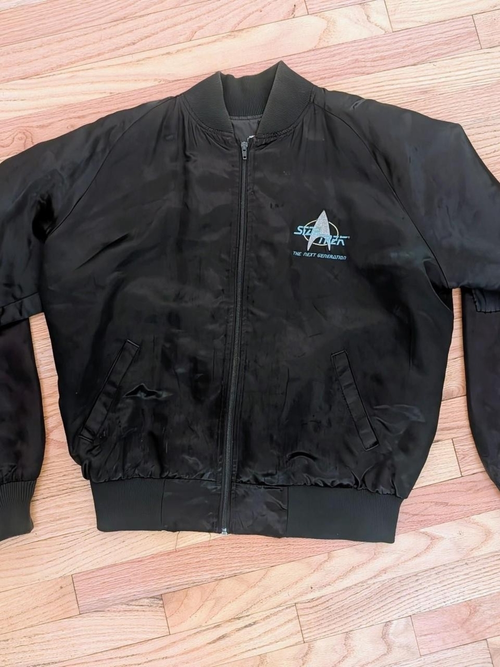 Vintage Star Trek: The Next Generation satin bomber jacket - Picture 2 of 8